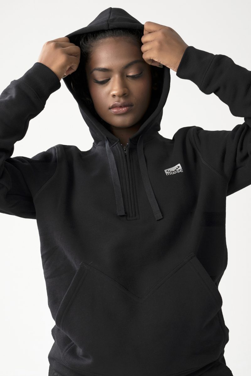 Women's Hoodie - Black 1