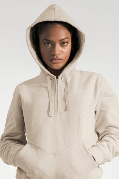 Ladie's Hoodie - Dawn Heather