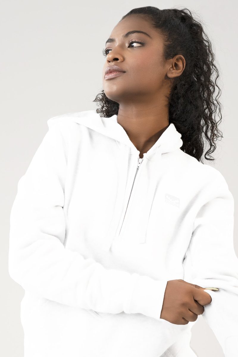 Women's Hoodie - White 1
