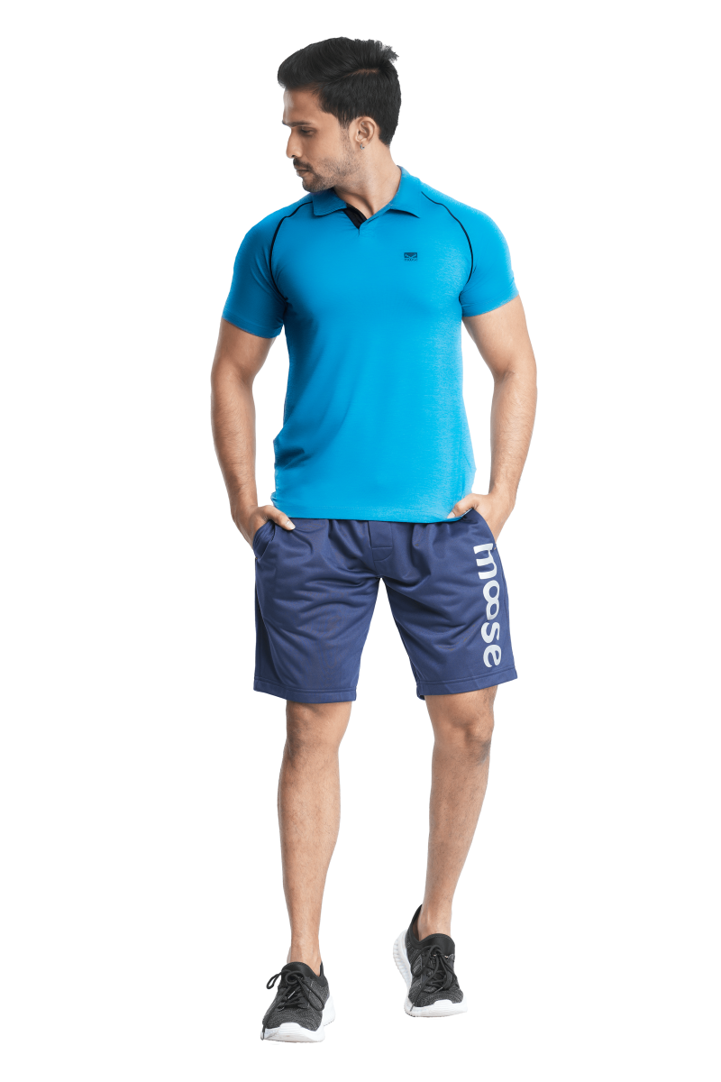 Sport Polo T- Shirt - Olympic Blue