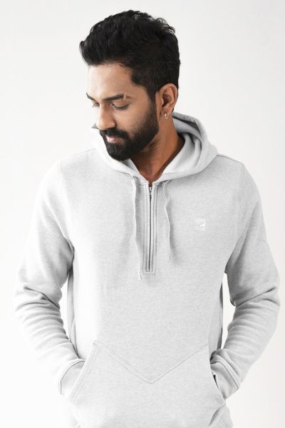 Men's Hoodie - Ash Heather 2