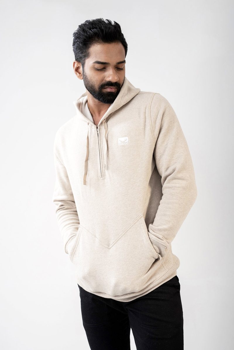 Men's Hoodie - Dawn Heather - Image 3