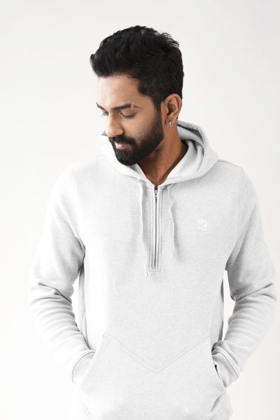 Men's Hoodie - Heather Stone