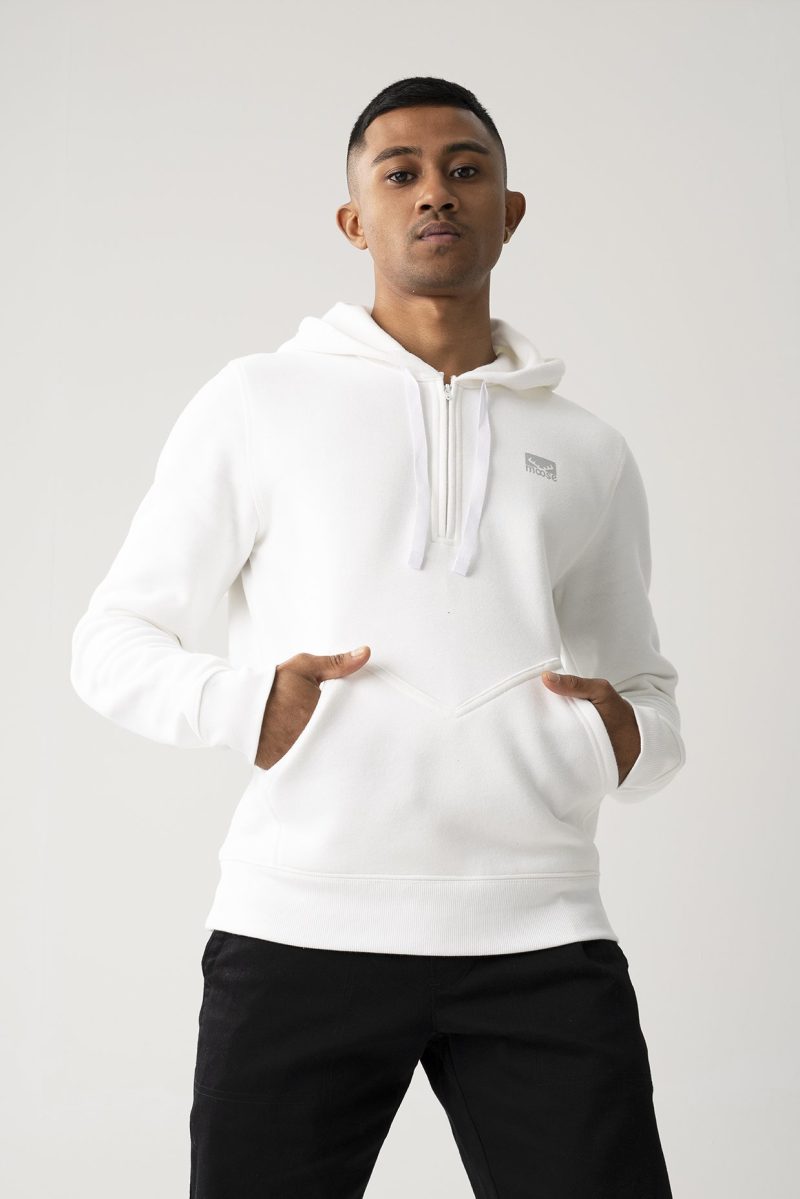 Men's Hoodie - White 1