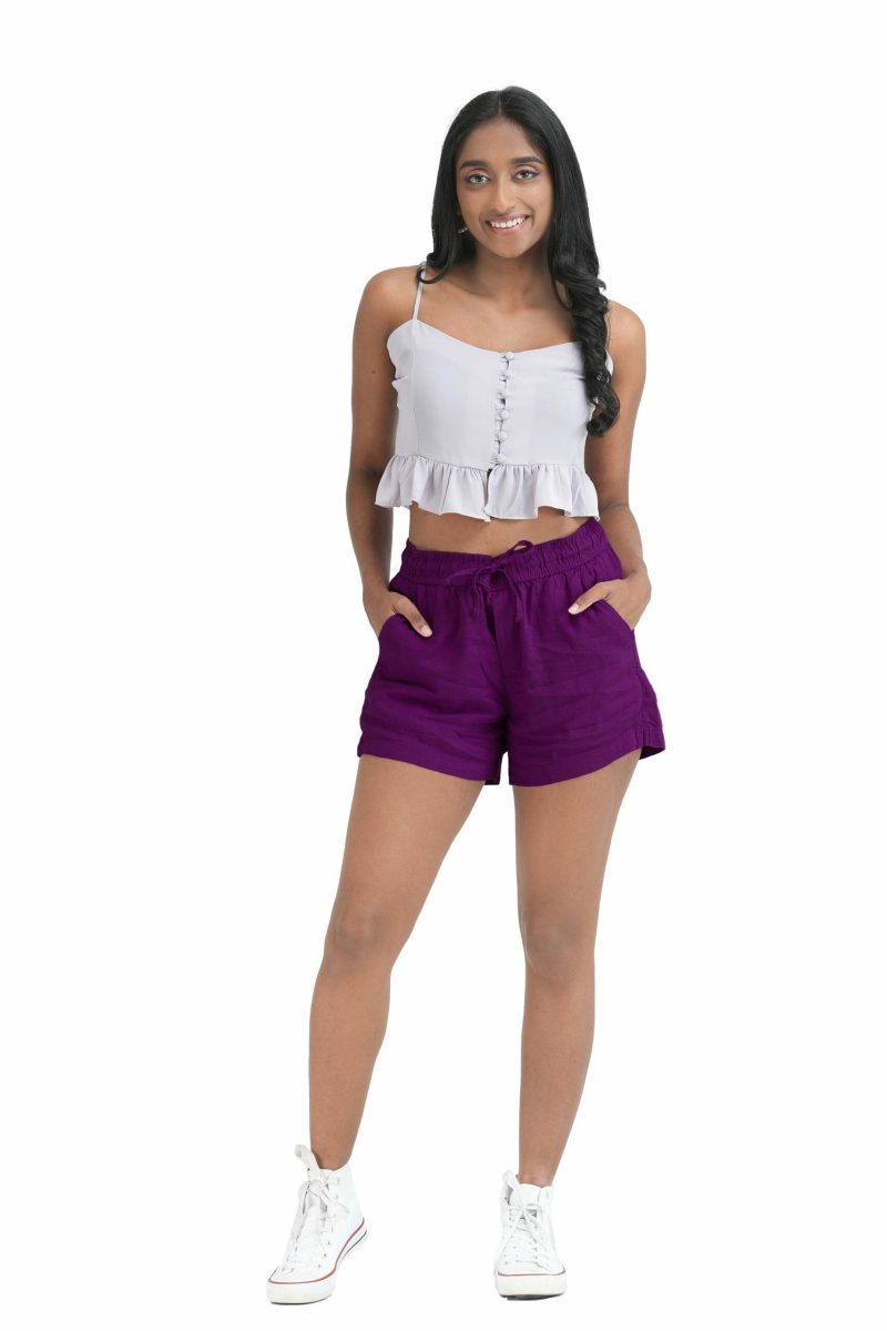 Women's Jogger Short - Deep Purple 1