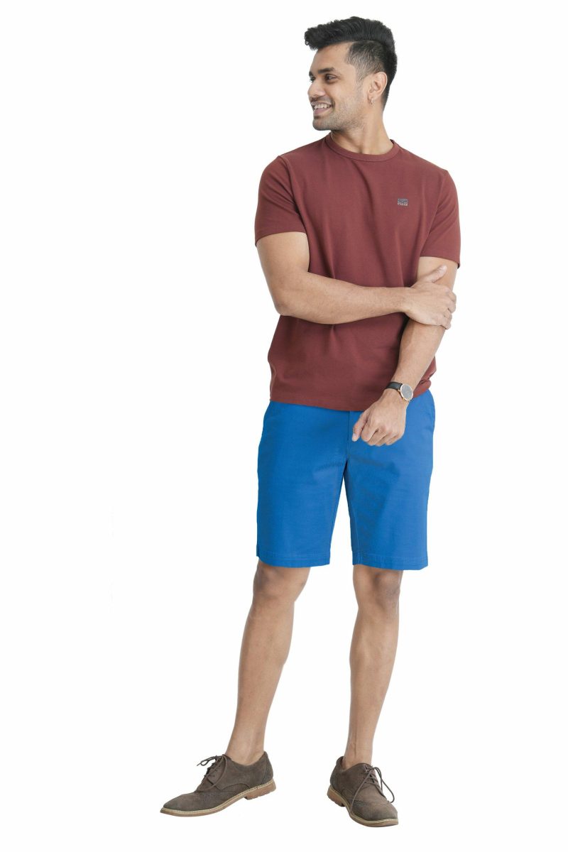 Men's Premium Chino Short - Azure