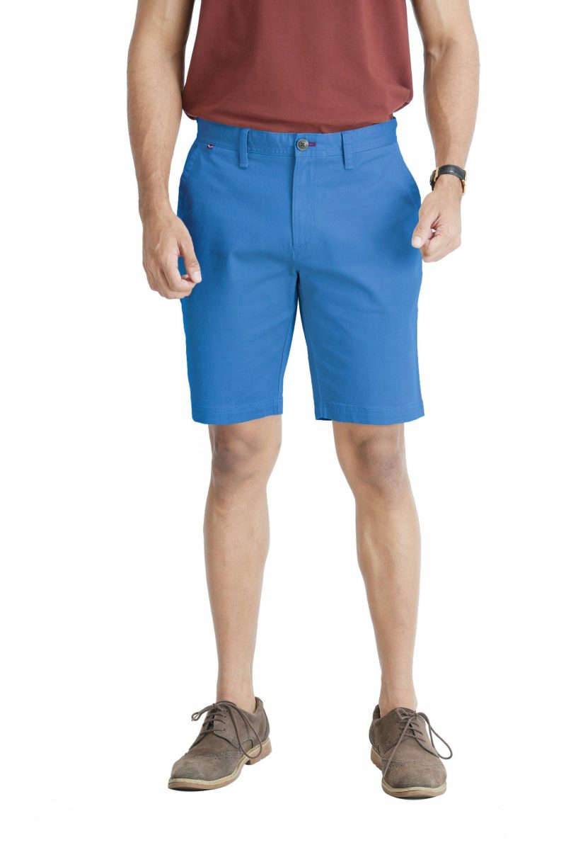 Men's Premium Chino Short - Azure - Image 2