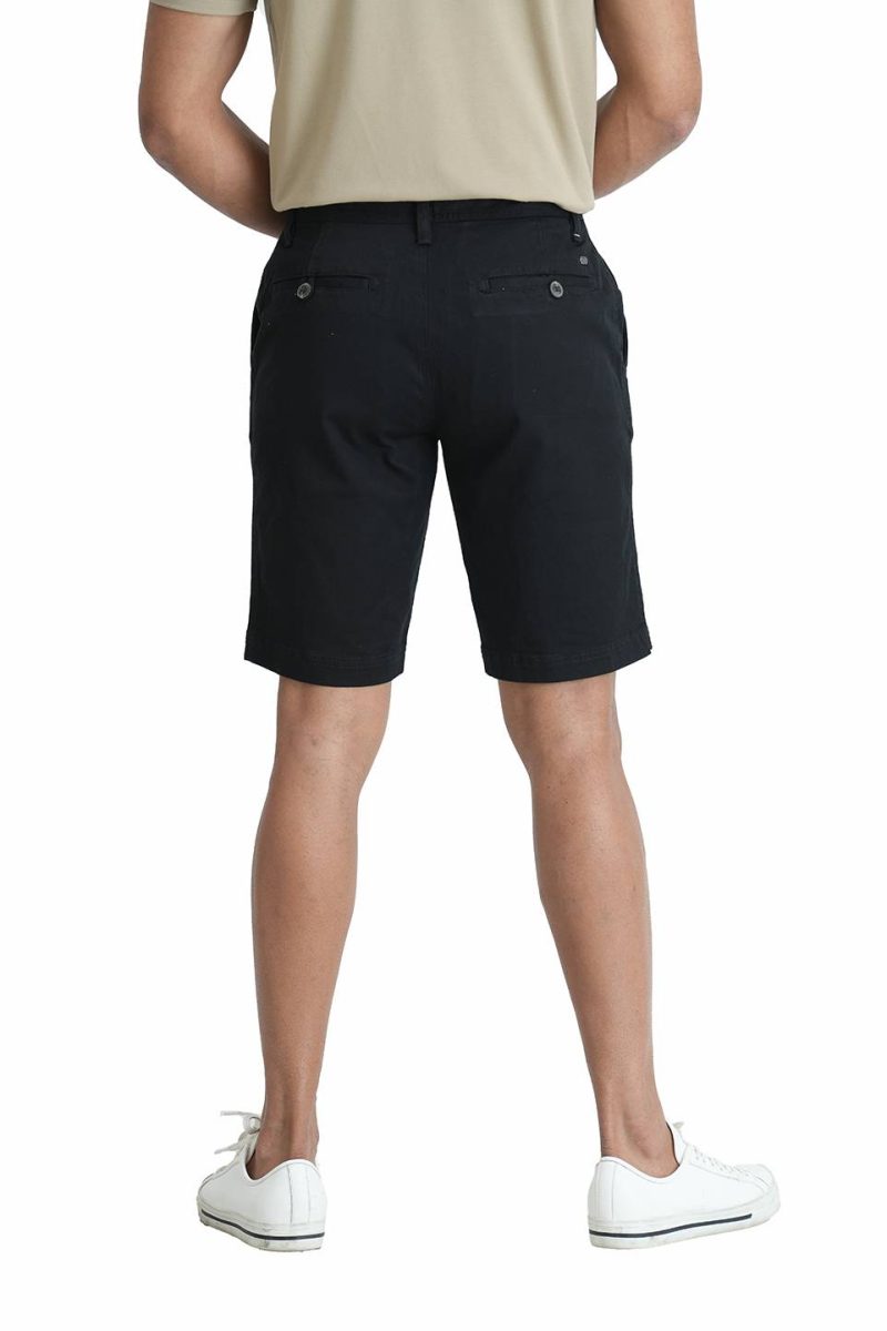 Men's Premium Chino Short - Black - Image 3