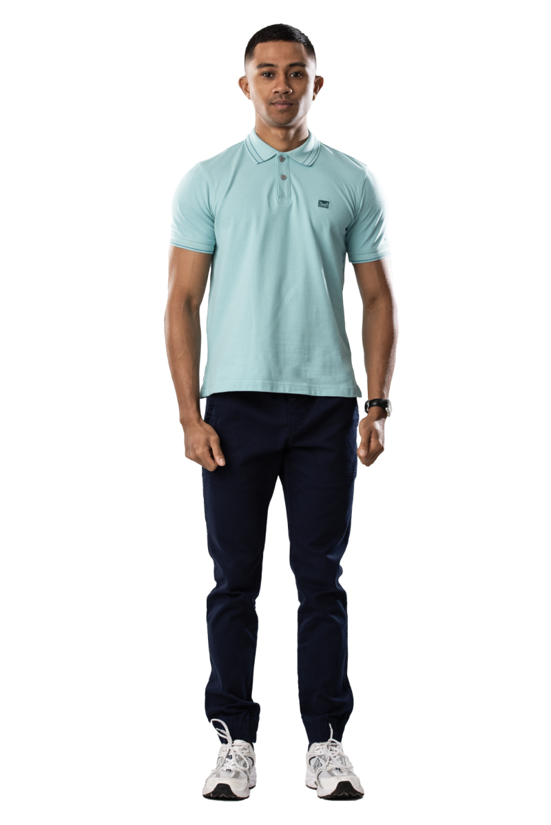 Moose Men's Superior Pique Polo T-Shirt - Opal