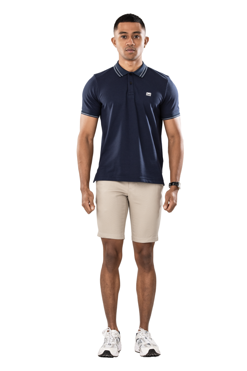 Moose Men’s Superior Pique Polo T-Shirt - Moonlit Ocean