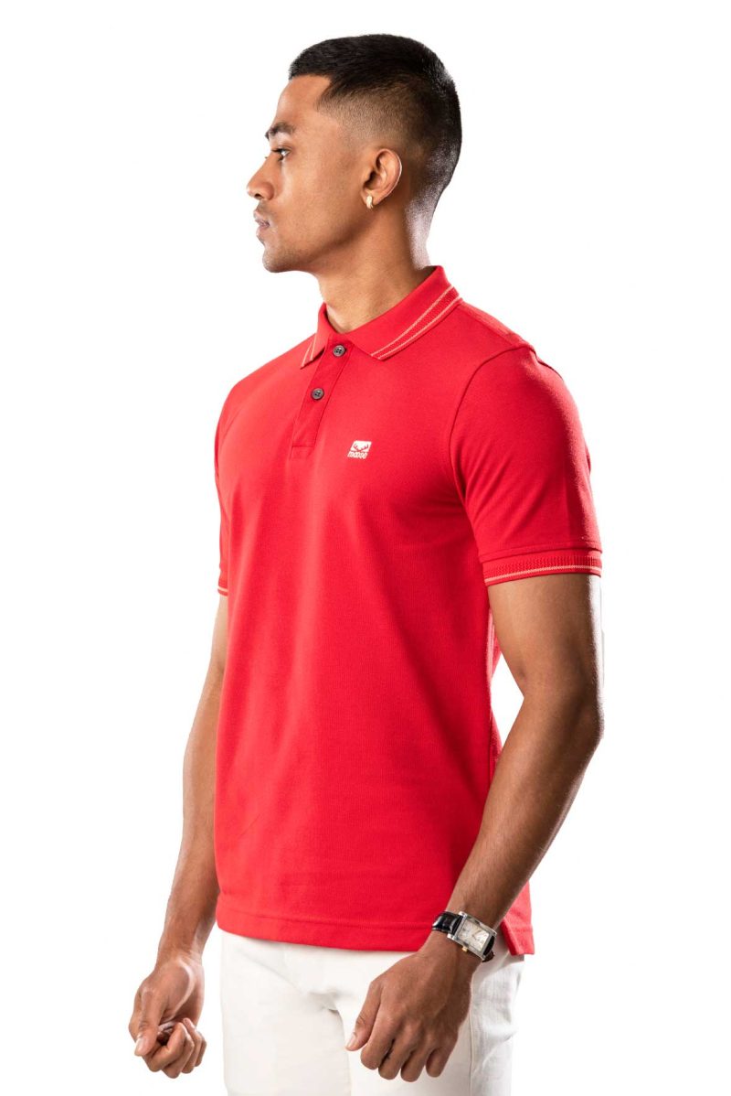 Moose Men's Superior Pique Polo T-Shirt - Ski Patrol - Image 3