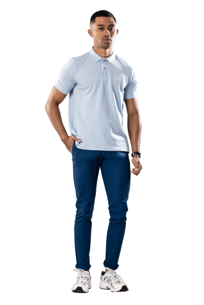 Moose Men's Superior Pique Polo T-Shirt - Eventide