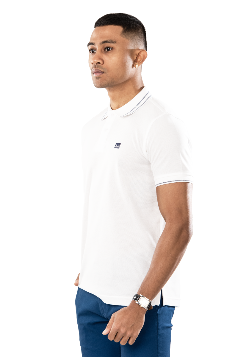 Moose Men's Superior Pique Polo T-Shirt - Birch - Image 3