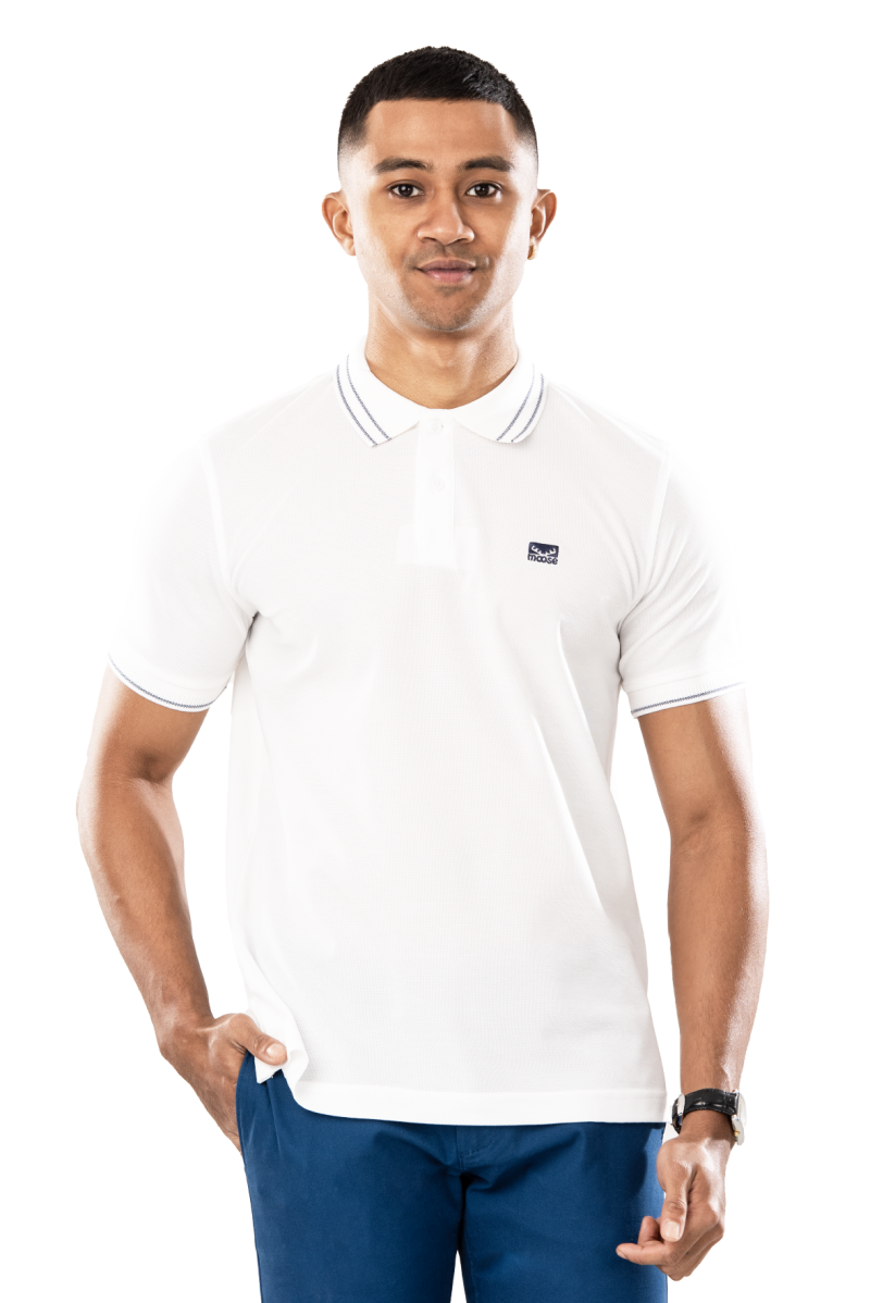 Moose Men's Superior Pique Polo T-Shirt - Birch - Image 2
