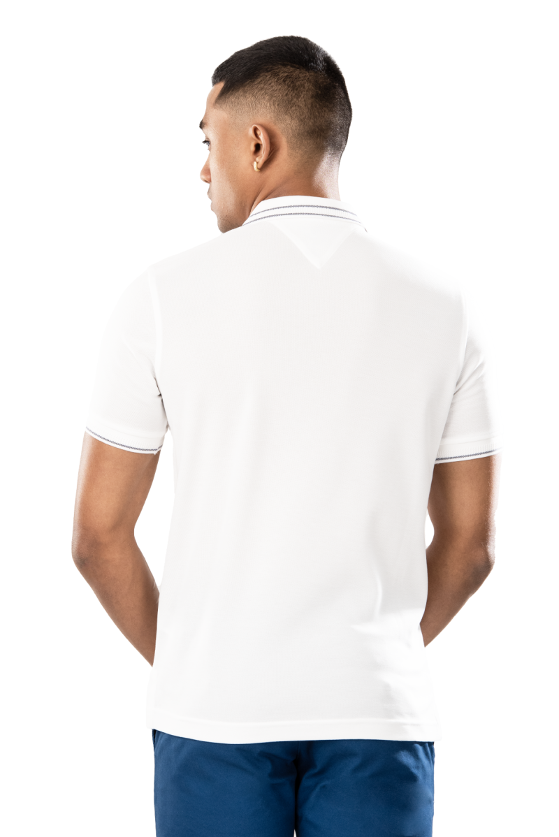 Moose Men's Superior Pique Polo T-Shirt - Birch - Image 4