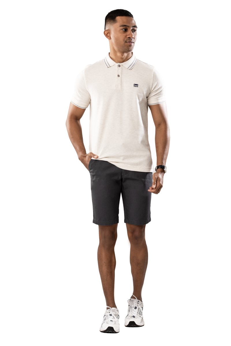 Moose Men's Superior Pique Polo T-Shirt - Antique Heather