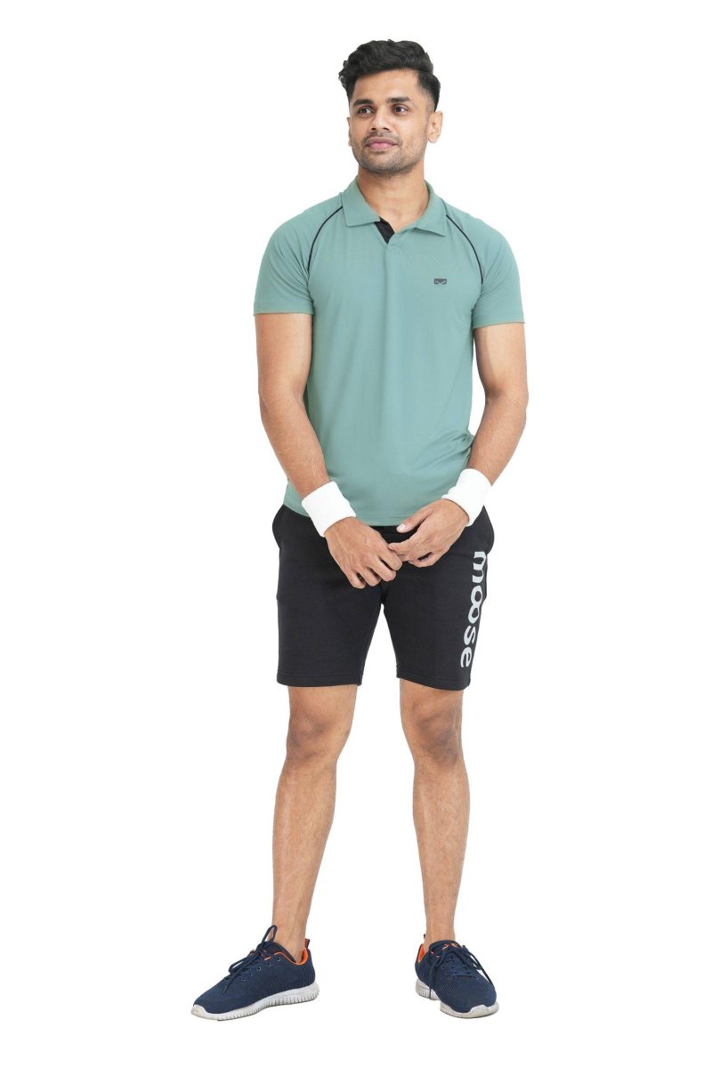 Sport Polo T- Shirt - Dove Blue