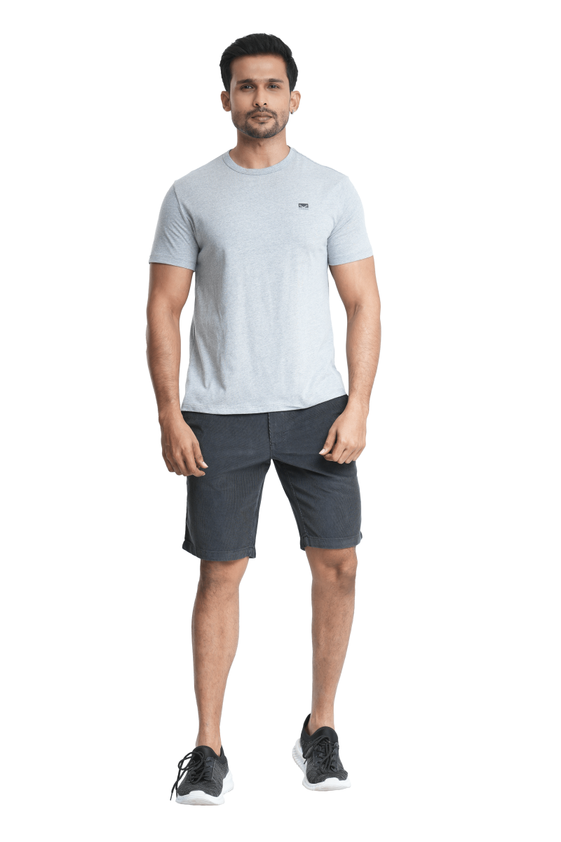 Men's Slim Fit Chino Short - Graphite 16