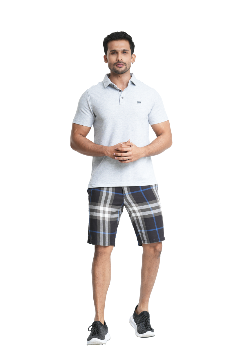 Men's Slim Fit Chino Short - Dark Blue 6