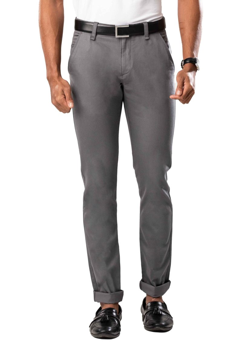 Men's Built up Chino Pant - Slate - Image 2
