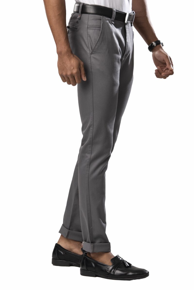 Men's Built up Chino Pant - Slate - Image 3