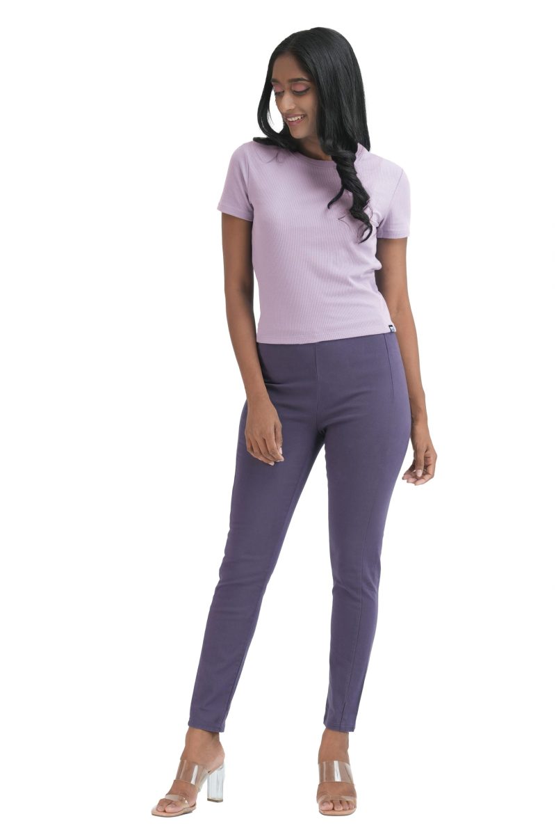 Women's Slim Fit T-Shirt - Orchid Bloom - Image 2