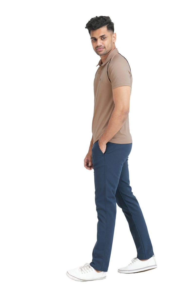 Sport Polo T- Shirt - Peach - Image 2