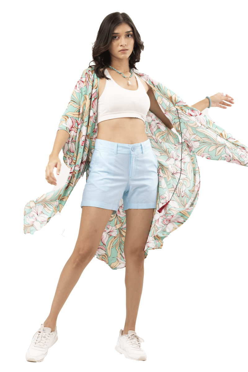 Women's Chino Short - Sea Blue 4