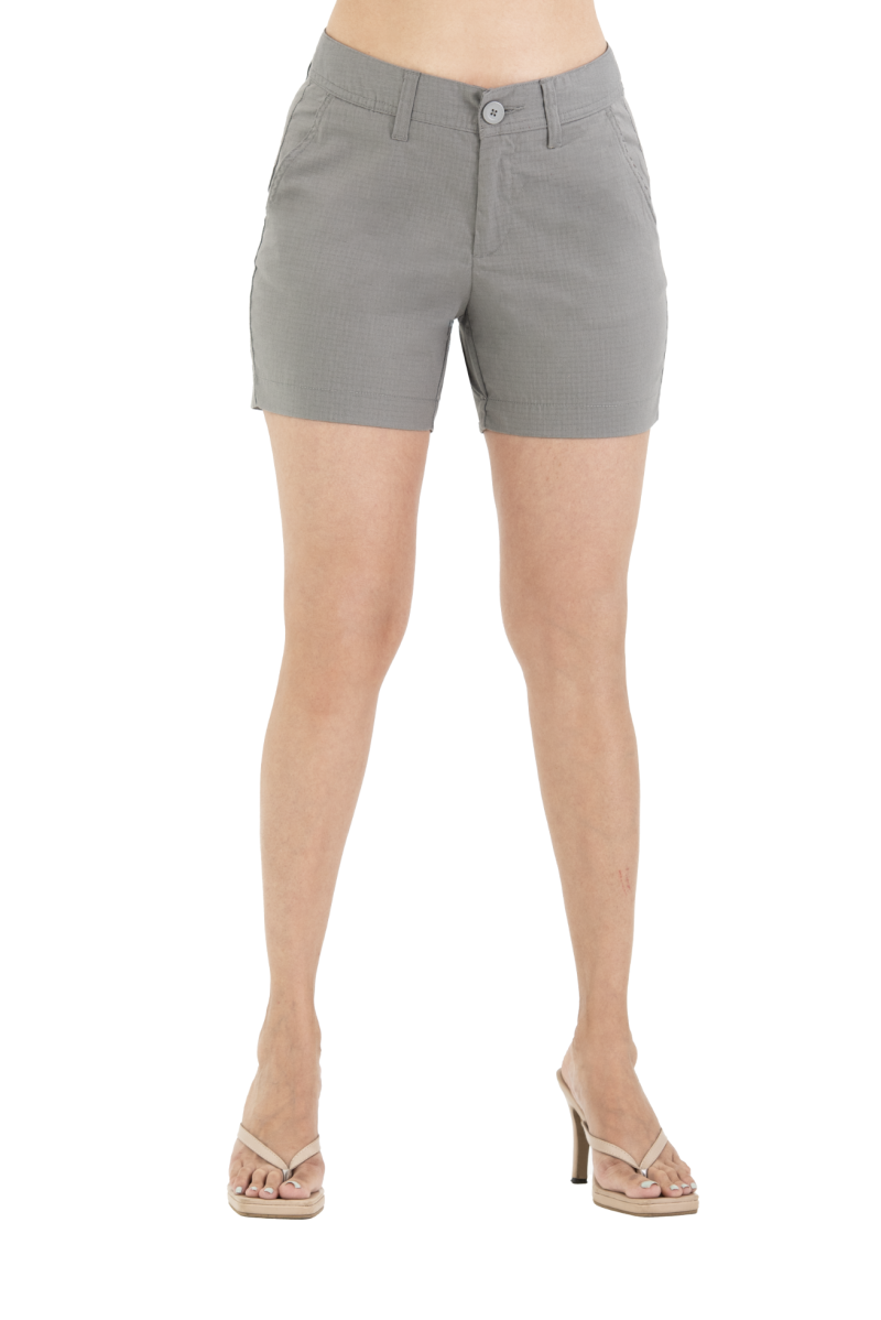 Women's Chino Short - Sky Grey 1 - Image 2