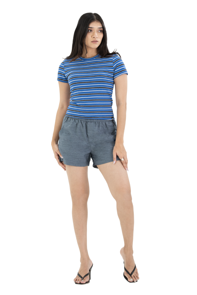Women's Jogger Short - Smoke Blue