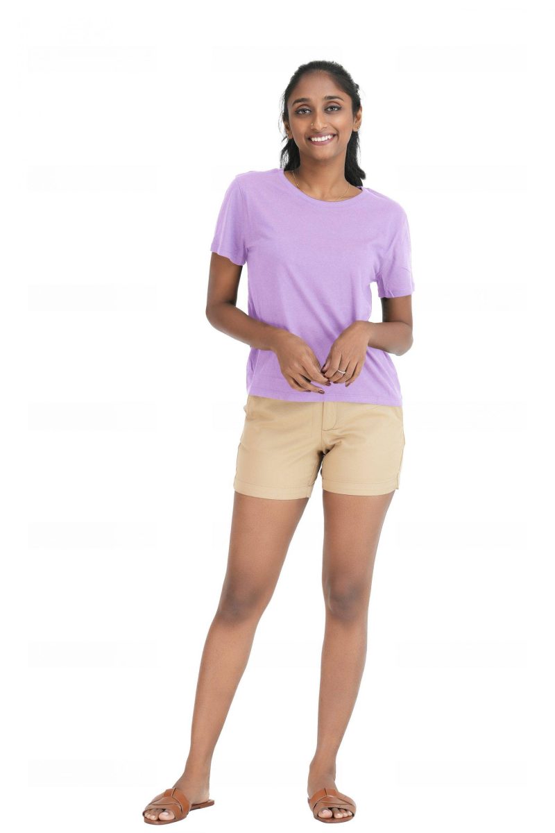 Women's Crew Neck T-Shirt - Moonscape - Image 2