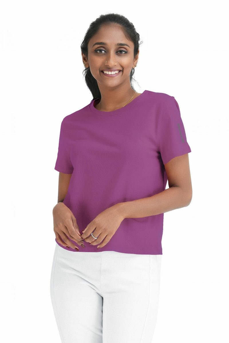 Women's Crew Neck T-Shirt - Rosebud