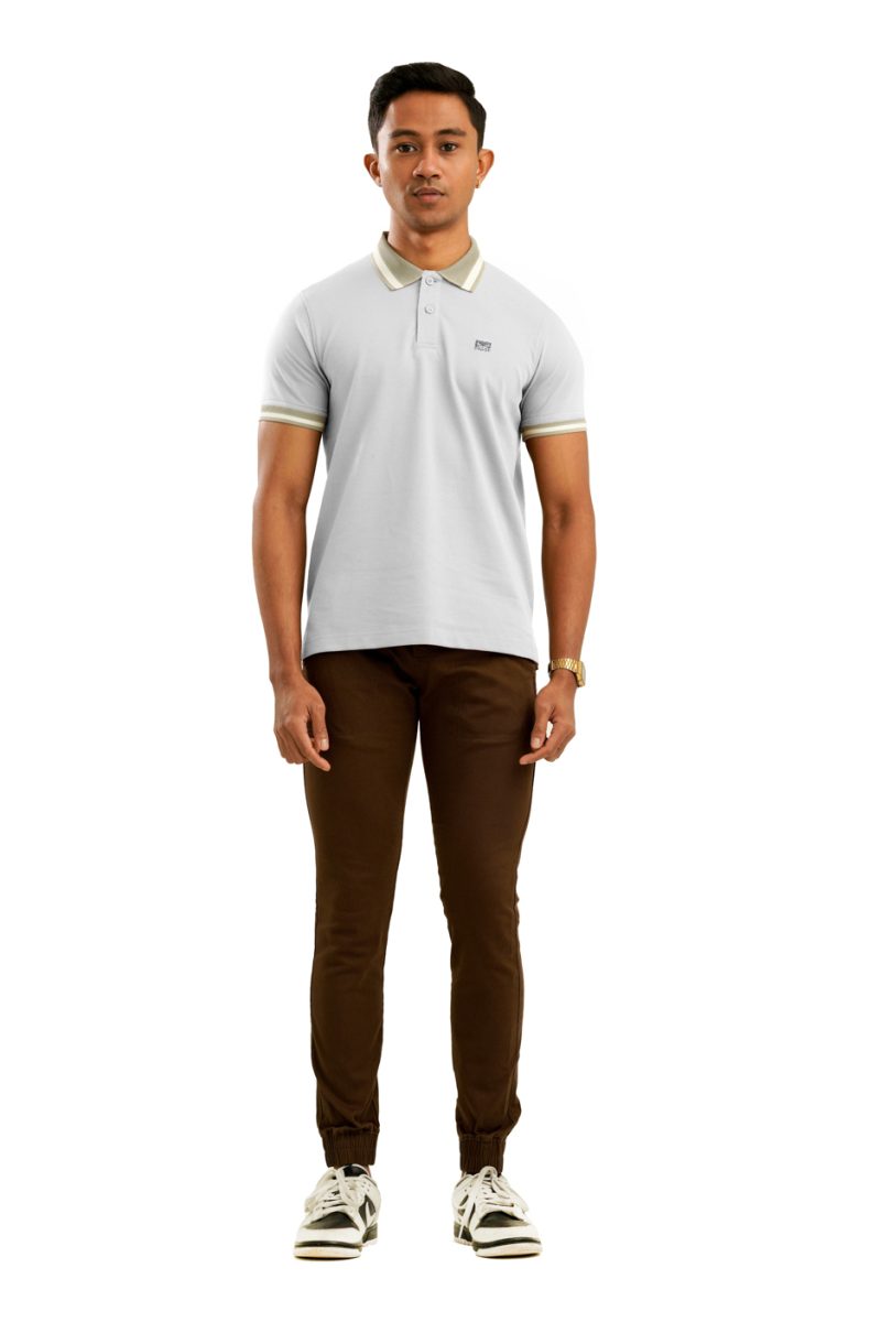 Moose Men's Assorted Polo T-Shirt - Palladian Blue