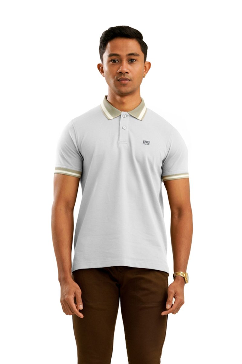 Moose Men's Assorted Polo T-Shirt - Palladian Blue - Image 2