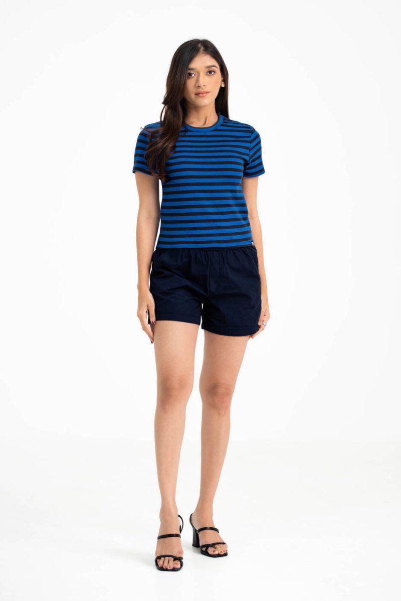 Women's Slim Fit T-Shirt - Stripe 3001 - Image 2