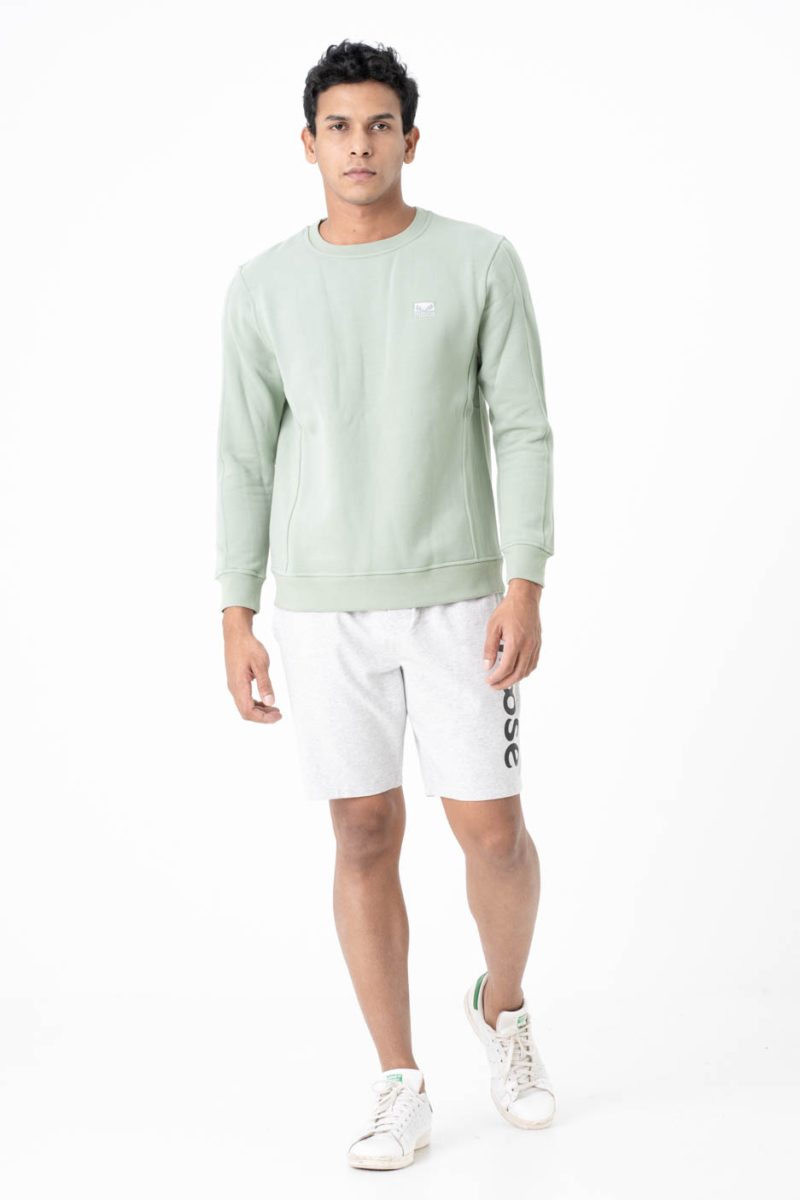 Men's Sweater -Whispering Gray - Image 2