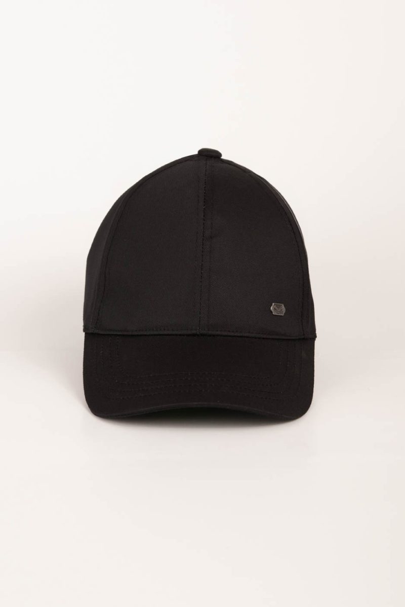 Metal Logo Cap - Black