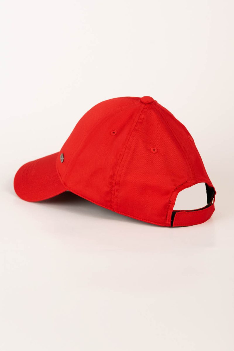 Metal Logo Cap - Red - Image 2