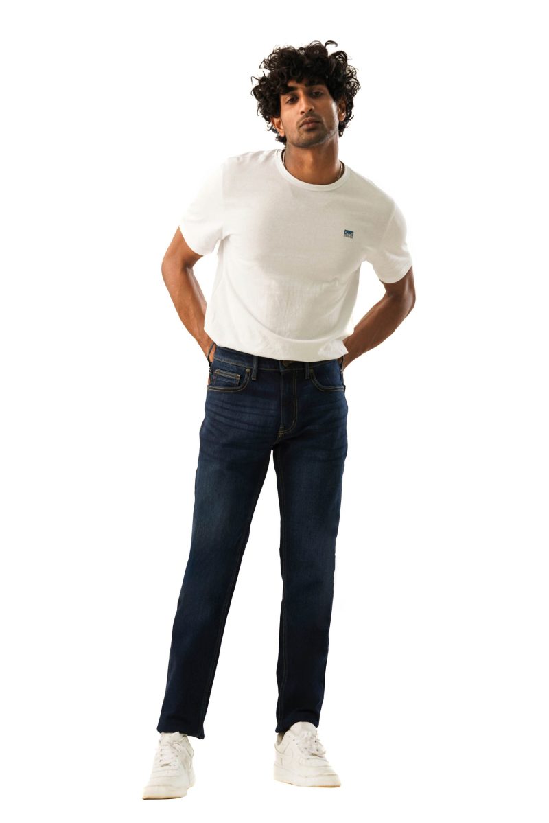Men's Slim Fit Jeans - Dark Indigo