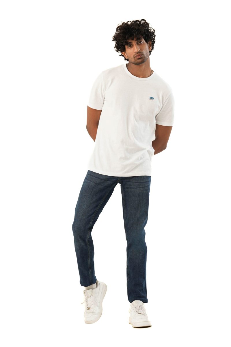 Men's Slim Fit Jeans - Mid Indigo