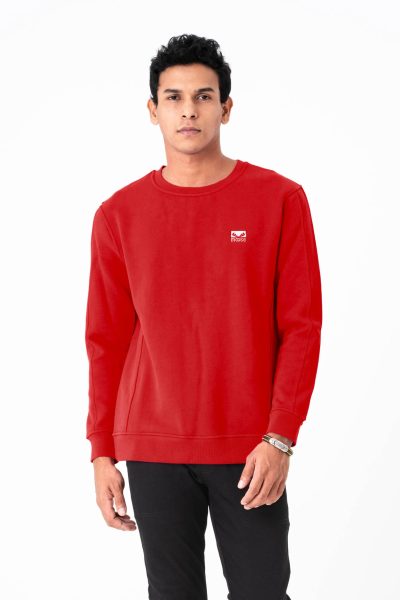 Men's Sweater - Fiery Red