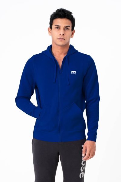 Men's Zip Up Hoodie - Blue Moon