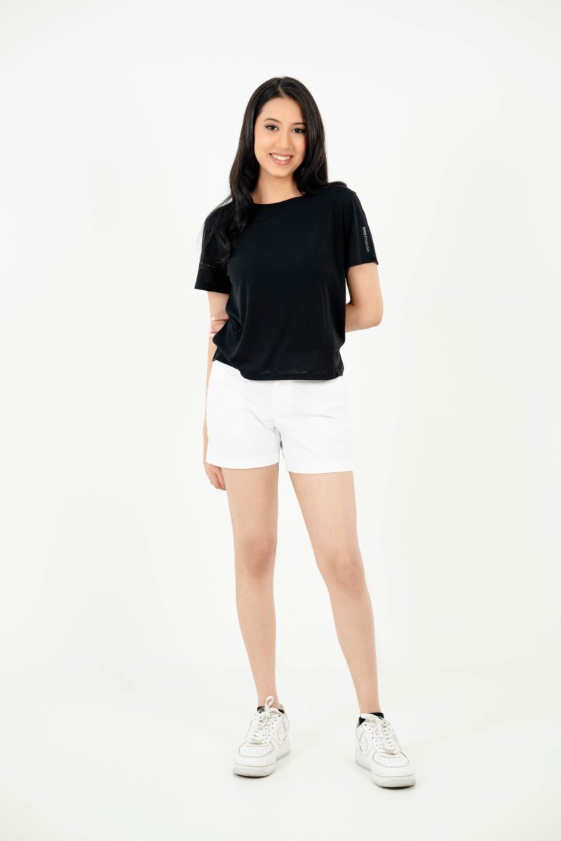 Retro Revival Printed Crew Neck T-shirt - A62 Black - Image 2