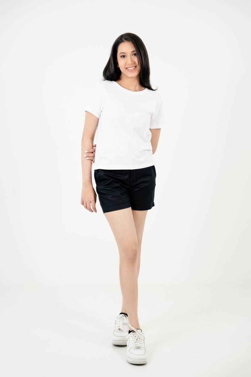 Retro Revival Printed Crew Neck T-shirt - A61 Brilliant White - Image 2
