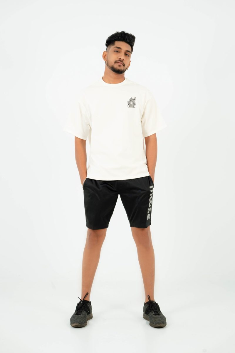 Oversized Graphic Print T-Shirt - Alchmey - Image 2