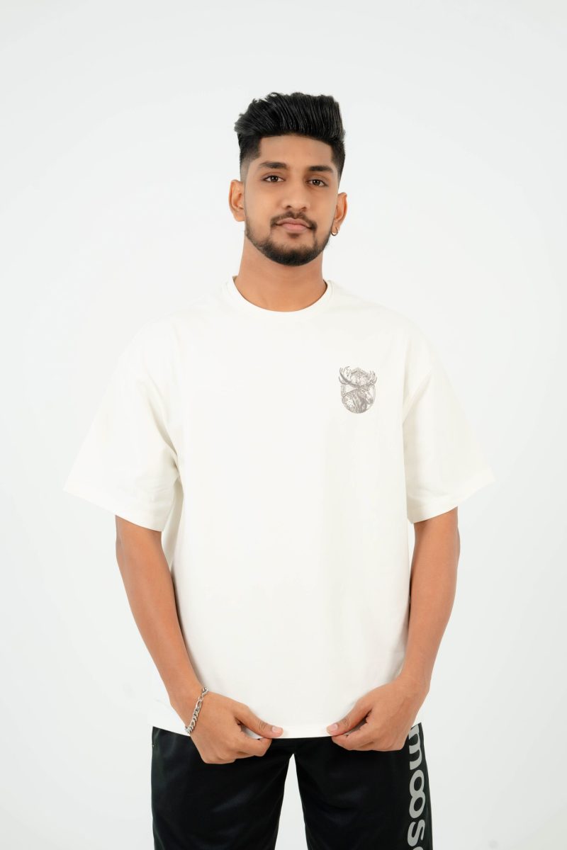 Oversized Graphic Print T-Shirt - King - Image 2