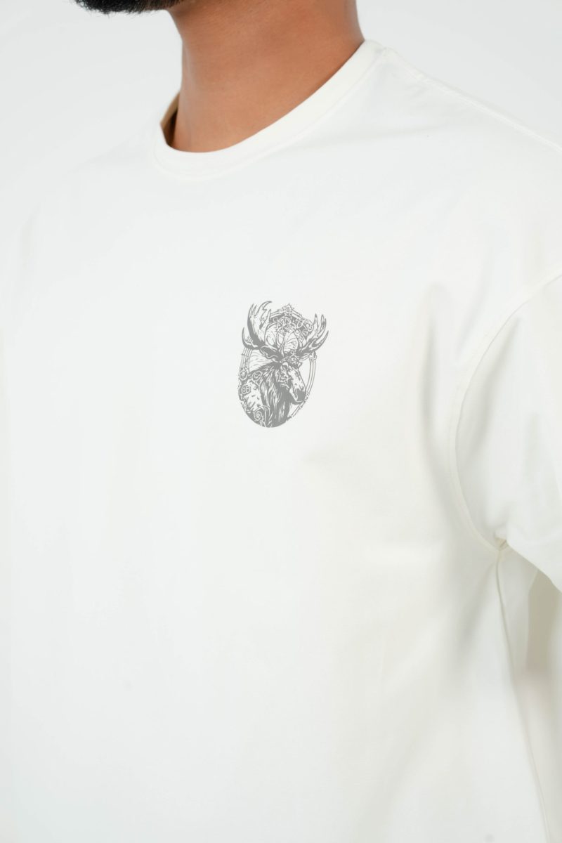 Oversized Graphic Print T-Shirt - King - Image 3