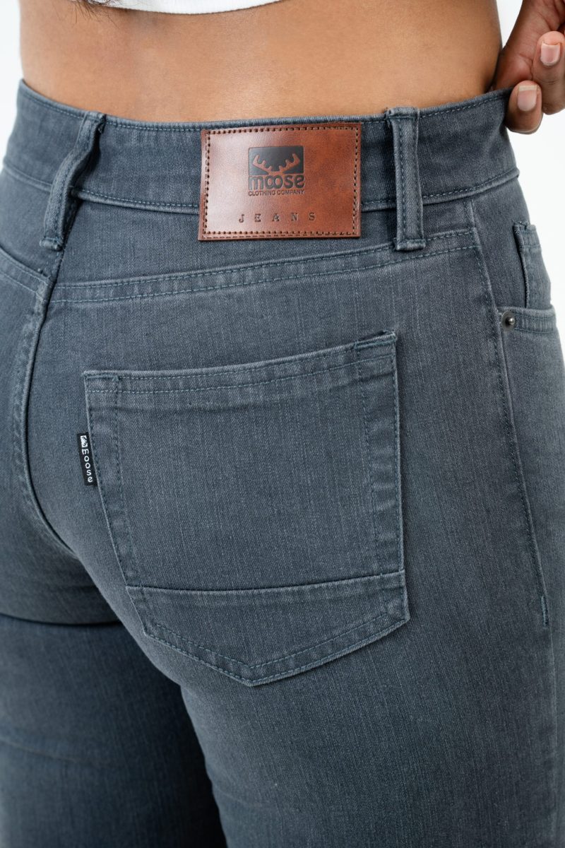 Women's Bootcut Denim - Black - Image 6