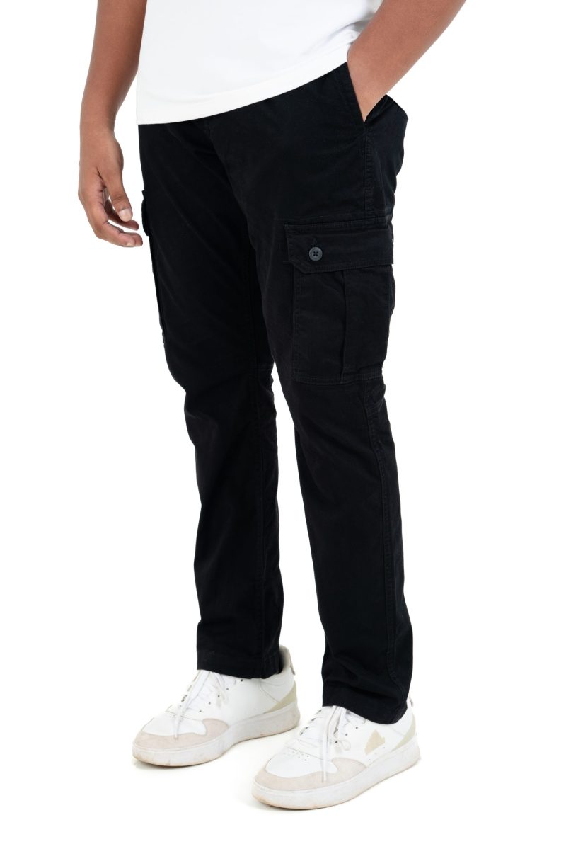 Men's Cargo Pant  - Black - Image 2