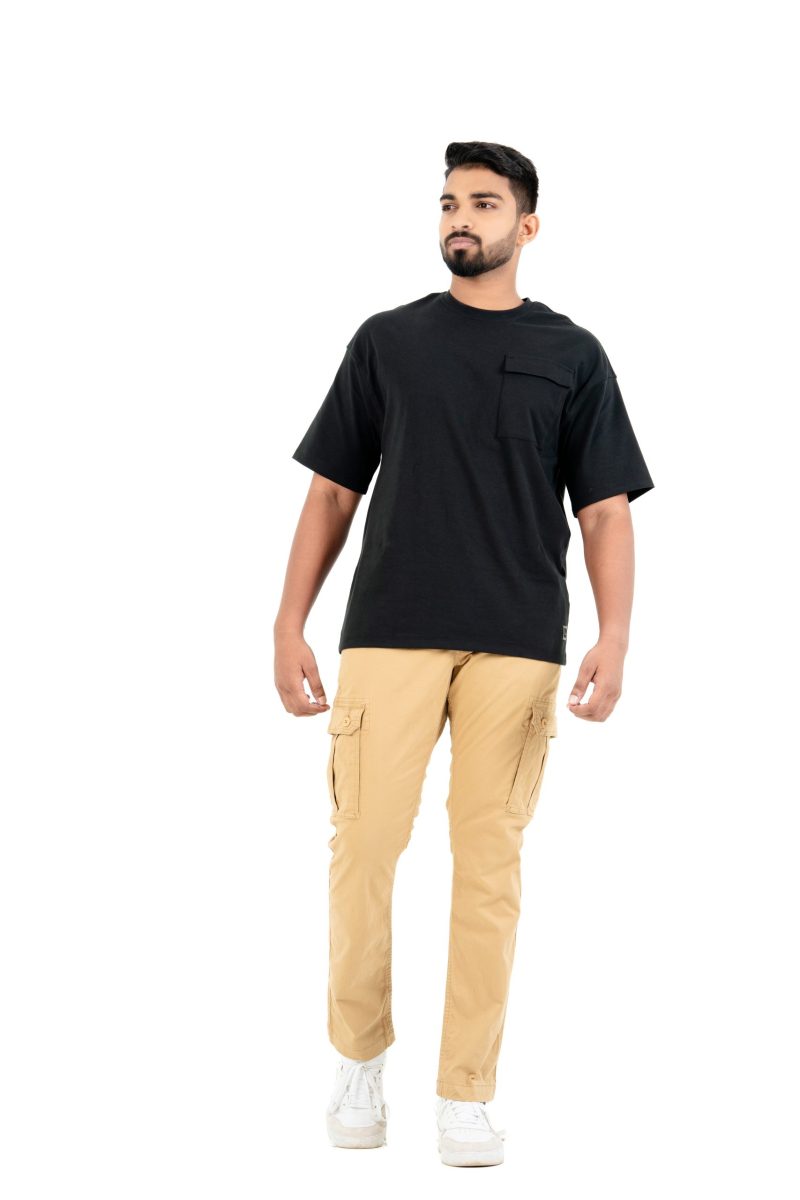Men's Cargo Pant  - Cream Caramel - Image 3